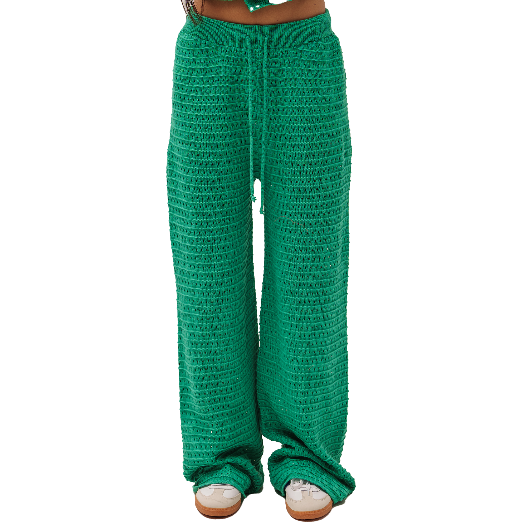 Crochet Green Pants