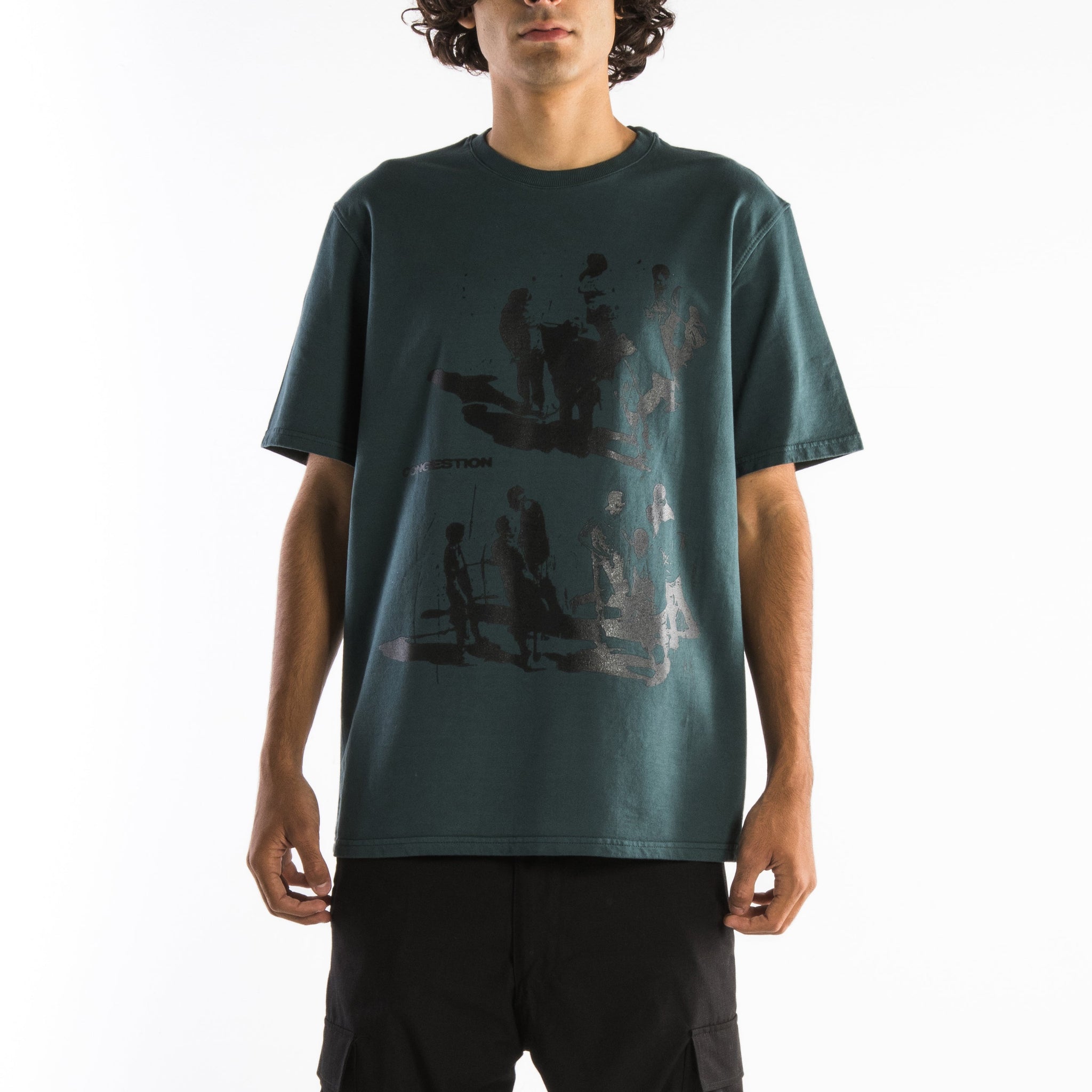 "Congestion" Olive T-Shirt