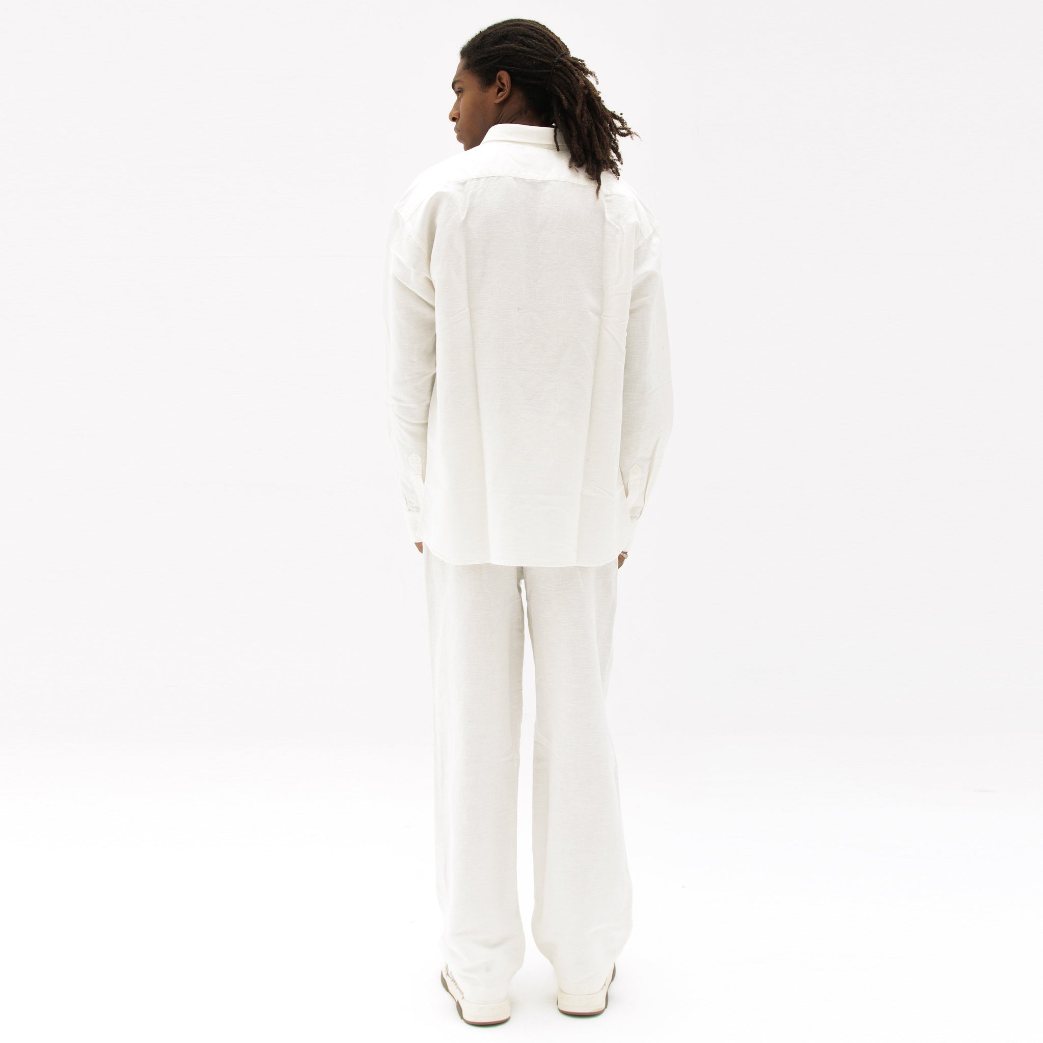 White Linen Pants