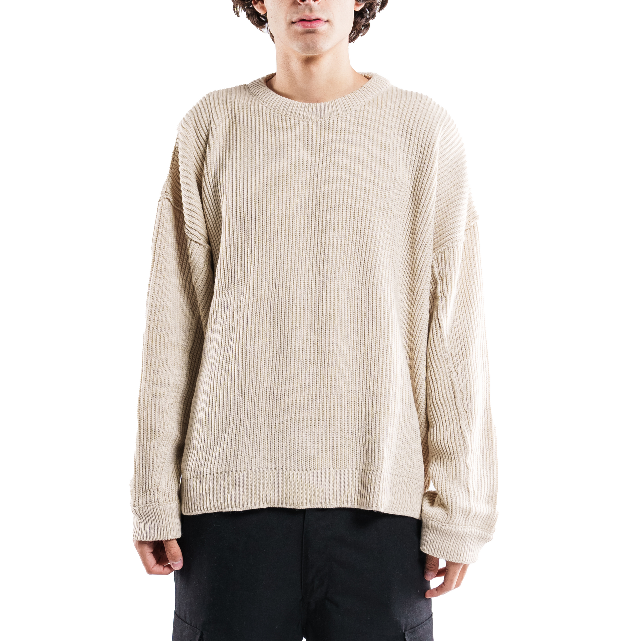 Cream Knit Sweater